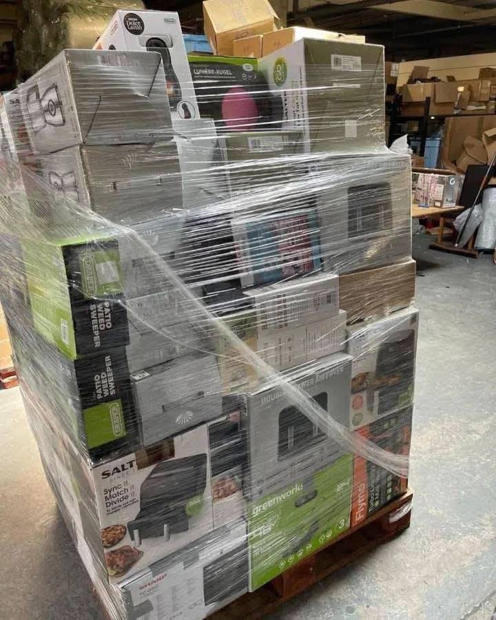 home appliances liquidation pallets