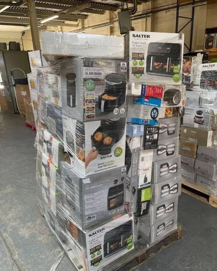 home appliances liquidation pallets